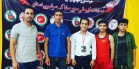 حضور دو قهرمان گراپلینگ‌ کیک‌بوکسینگ در مسابقات سوپرساباکی استان‌ فارس